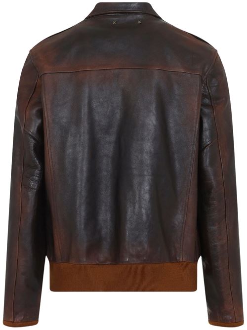 Bomber in pelle GOLDEN GOOSE | GMP02502P00228855381